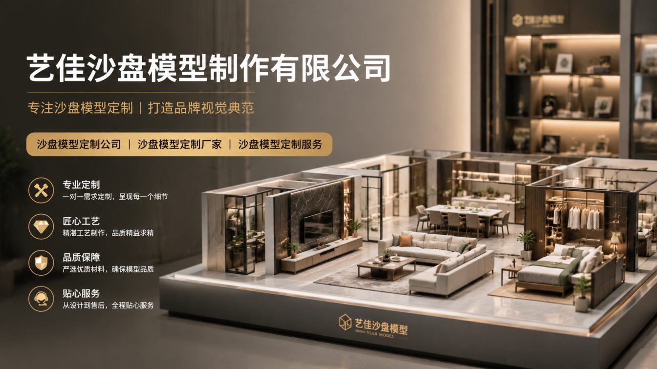 未央区为规划展示提供沙盘方案